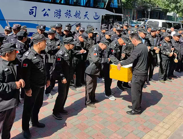 鸿旭保安风采